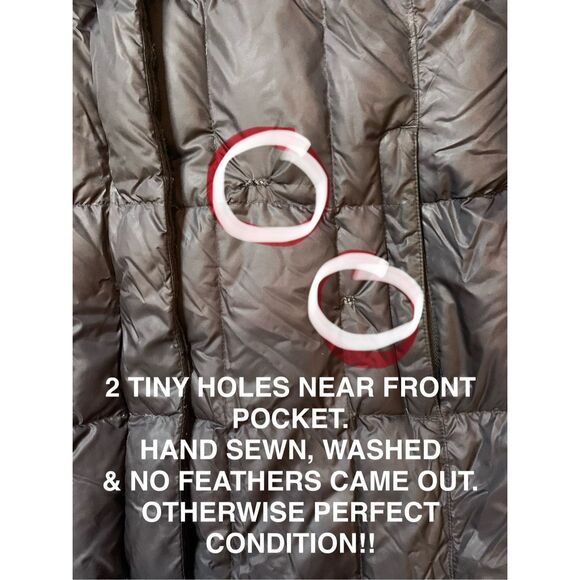 North Face Metropolis 550 Down Parka Coat PUFFER JACKET COAT sz M - Picture 4 of 11